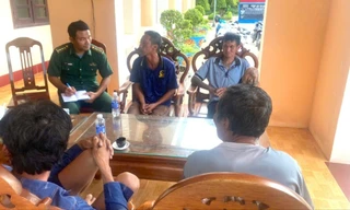 4 ngư dân bị chìm trên biển Thổ Châu