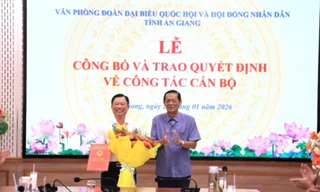 Hội đồng nhân dân tỉnh An Giang bổ nhiệm nhân sự