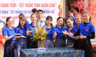 Xuân về trên điểm cao ra đa