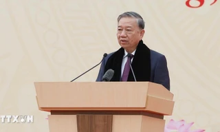 Tổng Bí thư Tô Lâm gặp mặt, nói chuyện với nhân dân các dân tộc tỉnh Cao Bằng