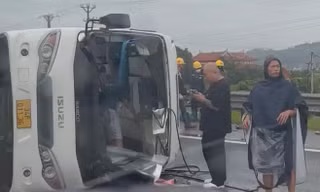 Tai nạn trên cao tốc Hà Nội - Hải Phòng khiến 7 người thương vong