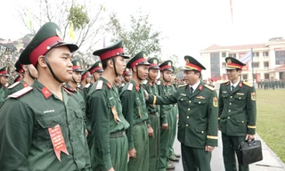 Phát động '3 Tiên phong quyết thắng' tại trung đoàn chủ lực của Quân đoàn 12