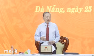 Tổng Bí thư, Chủ tịch nước Tô Lâm làm việc với Ban Thường vụ Thành ủy Đà Nẵng 