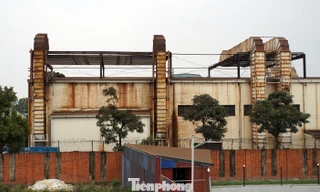 Phân xưởng bắn cát số 2 thuộc Công ty TNHH Chế tạo máy EBA