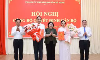 Thành ủy TPHCM điều động hai nhân sự chủ chốt