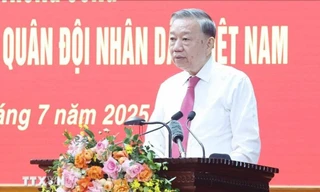 Tổng Bí thư Tô Lâm làm việc với Tổng cục Chính trị Quân đội nhân dân Việt Nam 