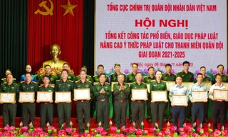 Nhân rộng mô hình tiêu biểu nâng cao ý thức pháp luật cho thanh niên Quân đội