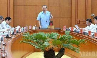 Tổng Bí thư Tô Lâm chủ trì họp Thường trực Ban Chỉ đạo Trung ương về phòng, chống tham nhũng