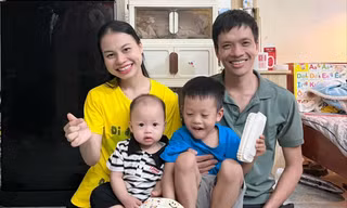 Căn phòng trọ 18m2 luôn tràn ngập nụ cười hạnh phúc của gia đình “lính chì”