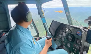 Quân đội tiếp tục đưa hàng cứu trợ tới Nghệ An bằng đường hàng không