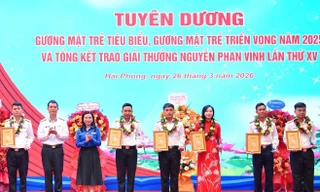 Tuyên dương gương mặt trẻ tiêu biểu Quân chủng Hải quân 