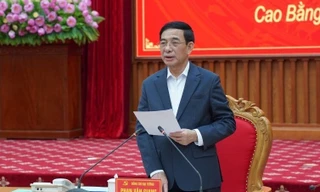 Đại tướng Phan Văn Giang kiểm tra công tác chuẩn bị bầu cử tại Cao Bằng