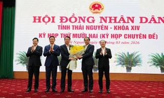 Ông Dương Văn Lượng được bầu làm Phó Chủ tịch tỉnh Thái Nguyên