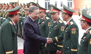 Tổng Bí thư Tô Lâm dự sự kiện đặc biệt ngành quân giới Việt Nam