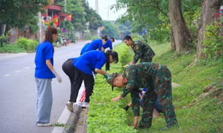 Tuổi trẻ Quân khu 3 xung kích Tháng Thanh niên