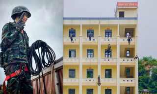 ‘Bông hồng thép’ đặc công và cú đổ treo thần tốc