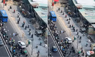 Va chạm với xe buýt, người điều khiển xe máy tử vong