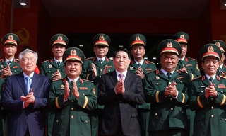 Chủ tịch nước Lương Cường dự Lễ kỷ niệm 80 năm Ngày truyền thống Lực lượng vũ trang Quân khu 7