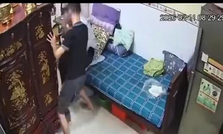 Xôn xao clip cháu trai hành hung cậu ruột bị liệt nửa người