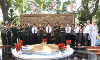 Xúc động buổi khánh thành công trình tưởng niệm tri ân cán bộ, chiến sĩ Biệt động Sài Gòn 