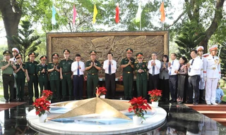 Xúc động buổi khánh thành công trình tưởng niệm tri ân cán bộ, chiến sĩ Biệt động Sài Gòn 