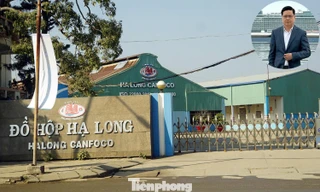 Bị can Trương Sỹ Toàn (ảnh nhỏ) - Tổng Giám đốc Công ty CP Đồ hộp Hạ Long.