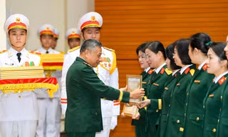 Vinh danh 85 điển hình xuất sắc trong công tác phụ nữ và phong trào phụ nữ Quân đội