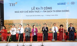 Khởi công nhà máy chế biến thực phẩm sạch trên 6.000 tỷ đồng tại KCN Sóng Thần 3