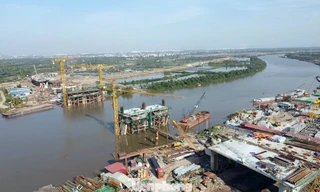 Gấp rút thi công tuyến đường vành đai 2 Hải Phòng