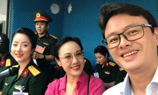 Chân dung 13 người trong tổ thuyết minh Lễ diễu binh, diễu hành A80 