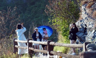 Du khách mê đắm check-in ở Cát Bà