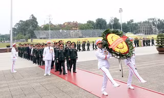 Nghiên cứu nâng tầm thực hiện nghi lễ tại Lăng Bác