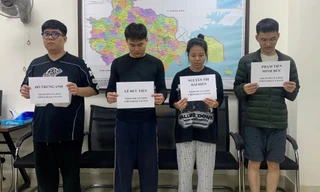 4 bị can trong vụ án.