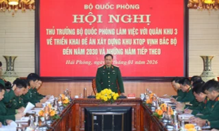 Quân đội xây dựng Khu kinh tế - quốc phòng Vịnh Bắc Bộ