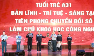 Quân chủng Phòng không - Không quân vinh danh cán bộ Đoàn giỏi