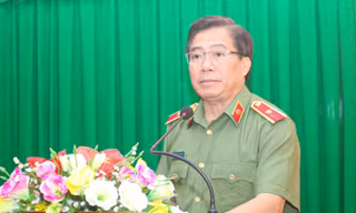 Hai Giám đốc Công an tỉnh được thăng cấp bậc hàm lên Thiếu tướng