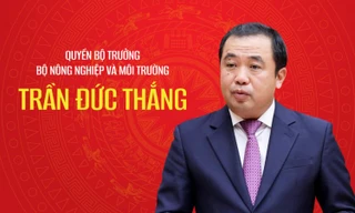Chân dung Quyền Bộ trưởng Bộ Nông nghiệp và Môi trường Trần Đức Thắng 