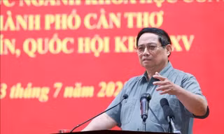 Thủ tướng mong Cần Thơ tiên phong về khoa học công nghệ, đổi mới, chuyển đổi số