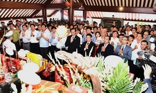 Trang trọng Lễ dâng hương tưởng niệm 56 năm ngày mất Chủ tịch Hồ Chí Minh