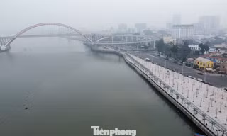 Hải Phòng: Công viên hơn 557 tỷ đồng ven sông Cấm về đích ngày cận Tết