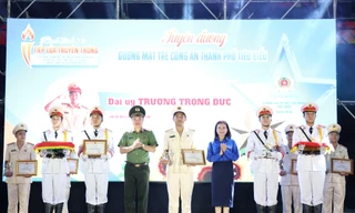 Tuyên dương 30 Gương mặt trẻ tiêu biểu Công an TPHCM