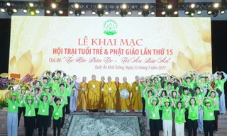 3.000 bạn trẻ bồi dưỡng lý tưởng sống cao đẹp, tri ân tiền nhân 