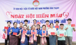 Sinh viên Lào, Campuchia và Việt Nam gắn kết tình hữu nghị