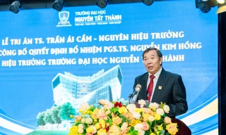 Nguyên hiệu trưởng trường sư phạm hàng đầu cả nước làm hiệu trưởng Trường ĐH Nguyễn Tất Thành
