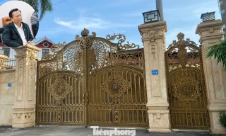 Căn biệt thự nguy nga, tráng lệ của đại gia "Bình Đồng" tại thôn Lương Quán, phường An Dương (TP Hải Phòng).