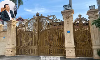 Căn biệt thự nguy nga, tráng lệ của đại gia "Bình Đồng" tại thôn Lương Quán, phường An Dương (TP Hải Phòng).