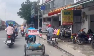  Phát hiện loại đinh mới rải trên đường ở TPHCM, vô hiệu hóa các xe hút đinh