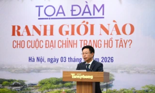 Tọa đàm: 'Ranh giới nào trong cuộc đại chỉnh trang Hồ Tây?'