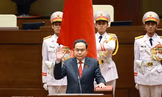  Chủ tịch Quốc hội Trần Thanh Mẫn tái đắc cử 