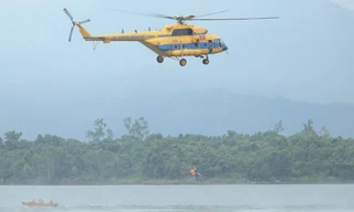 Không quân sẵn sàng tham gia tìm kiếm cứu hộ, cứu nạn tại vùng lũ Nghệ An